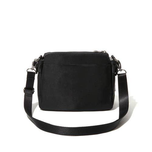 Baggallini Marais Crossbody Bag In Black Twill