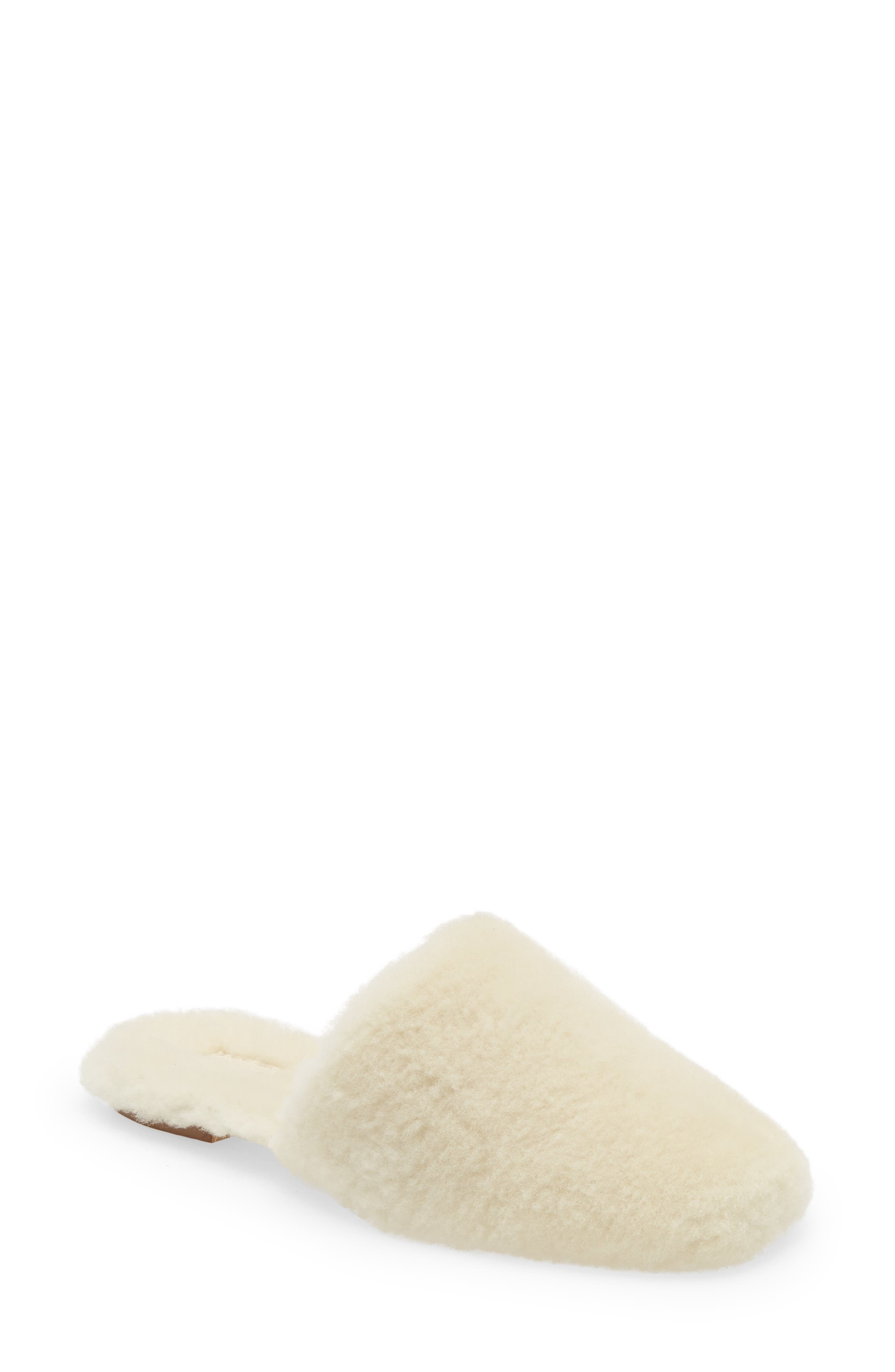 fuzzy slippers nordstrom