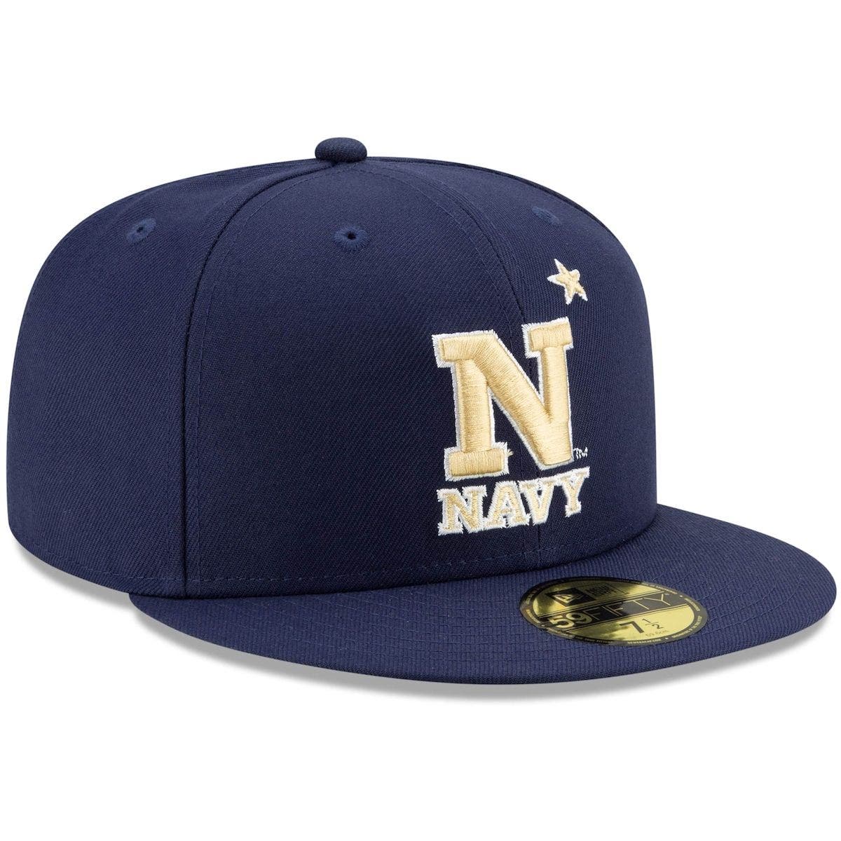 navy midshipmen fitted hat