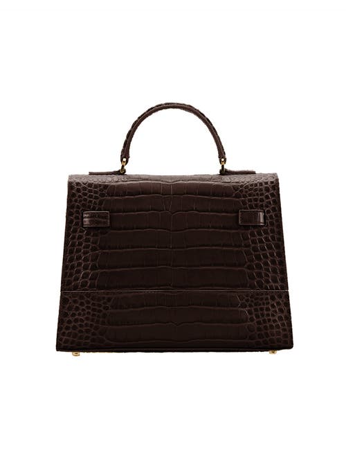 Teddy Blake Kim Croco 11" In Dark Brown