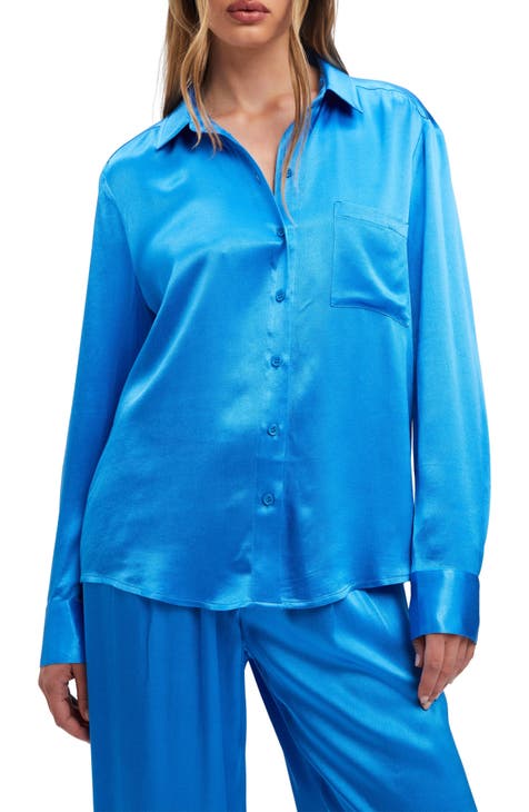 BARDOT SILK NIGHTSHIRT – Poplin