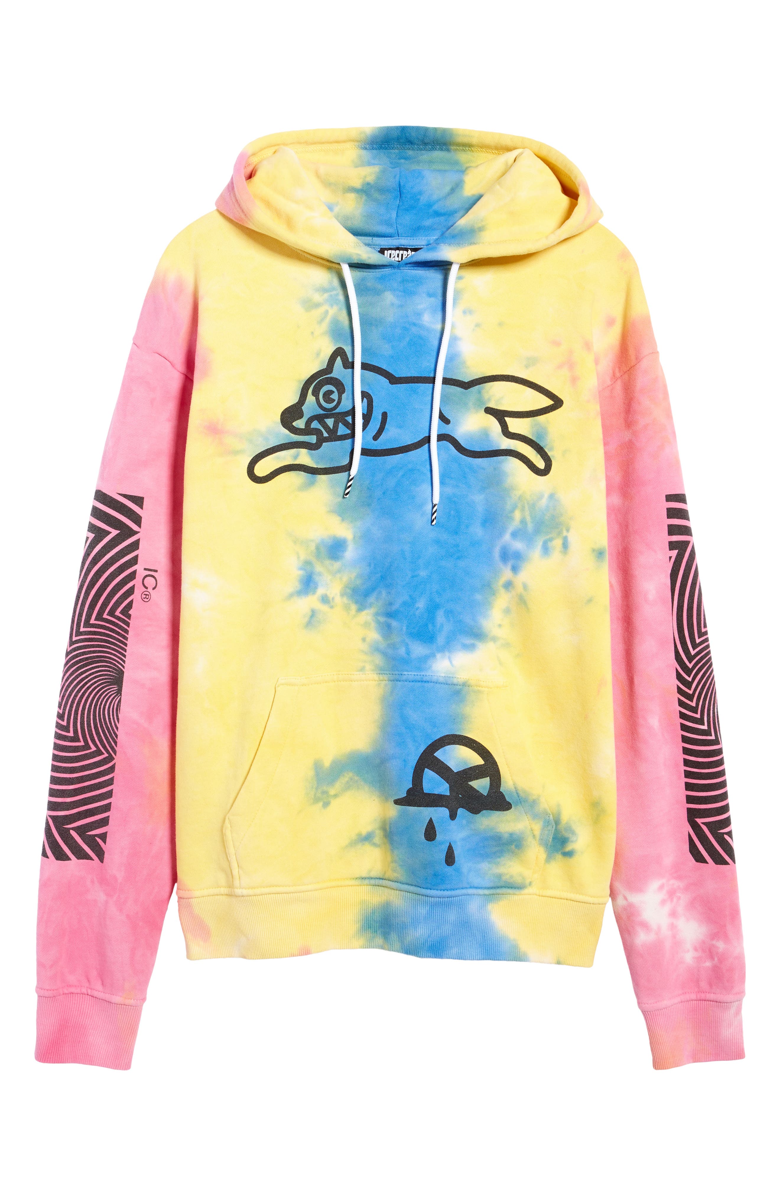 cream tie dye sweatshirt