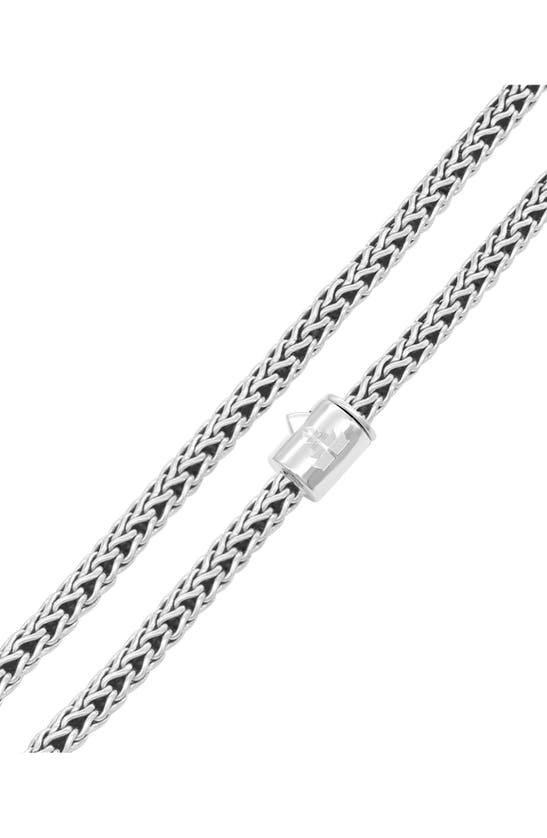 Shop Devata Sterling Silver 16" Dragon Bone Chain Necklace