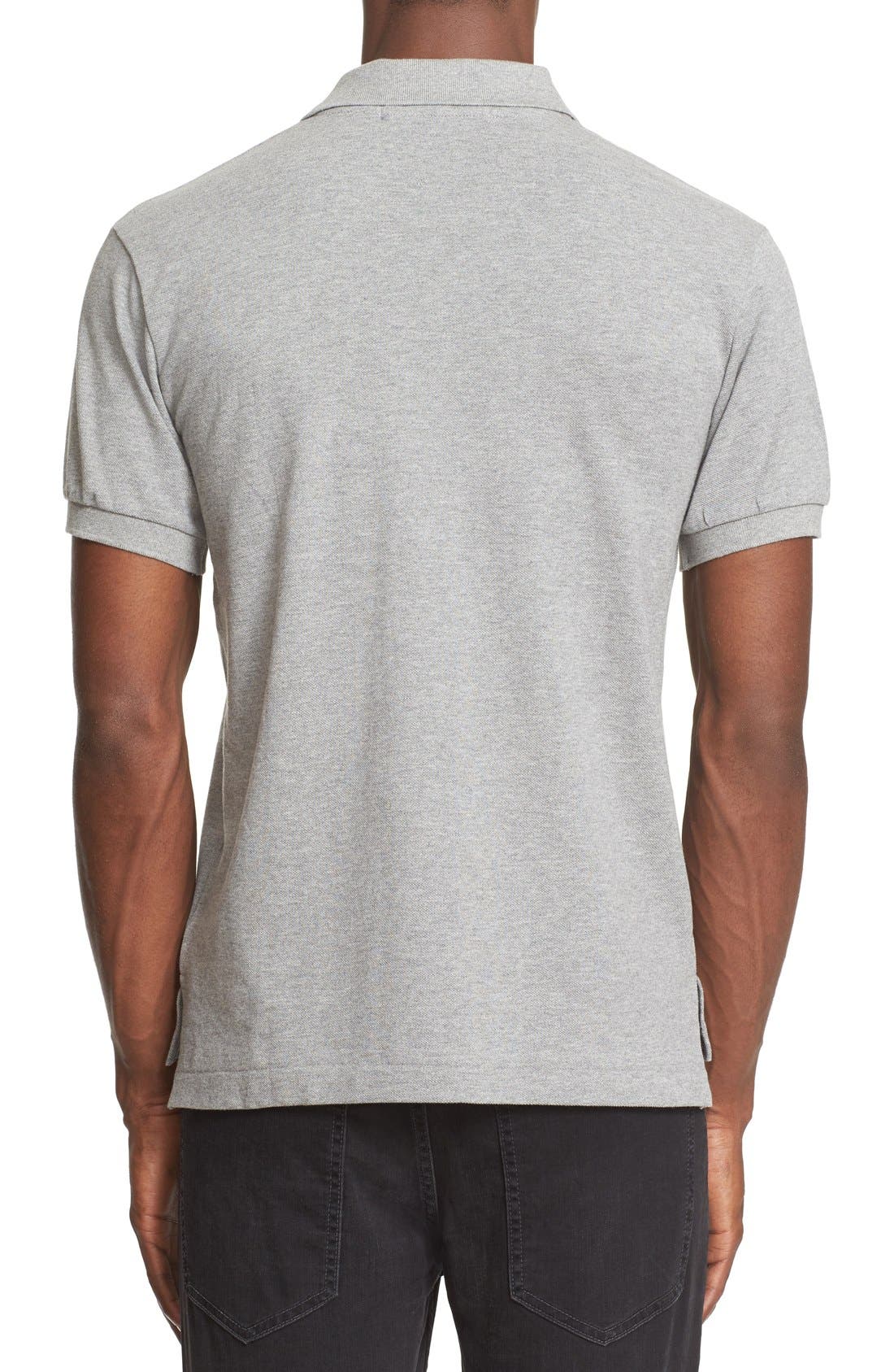 comme des garcons men's polo shirt