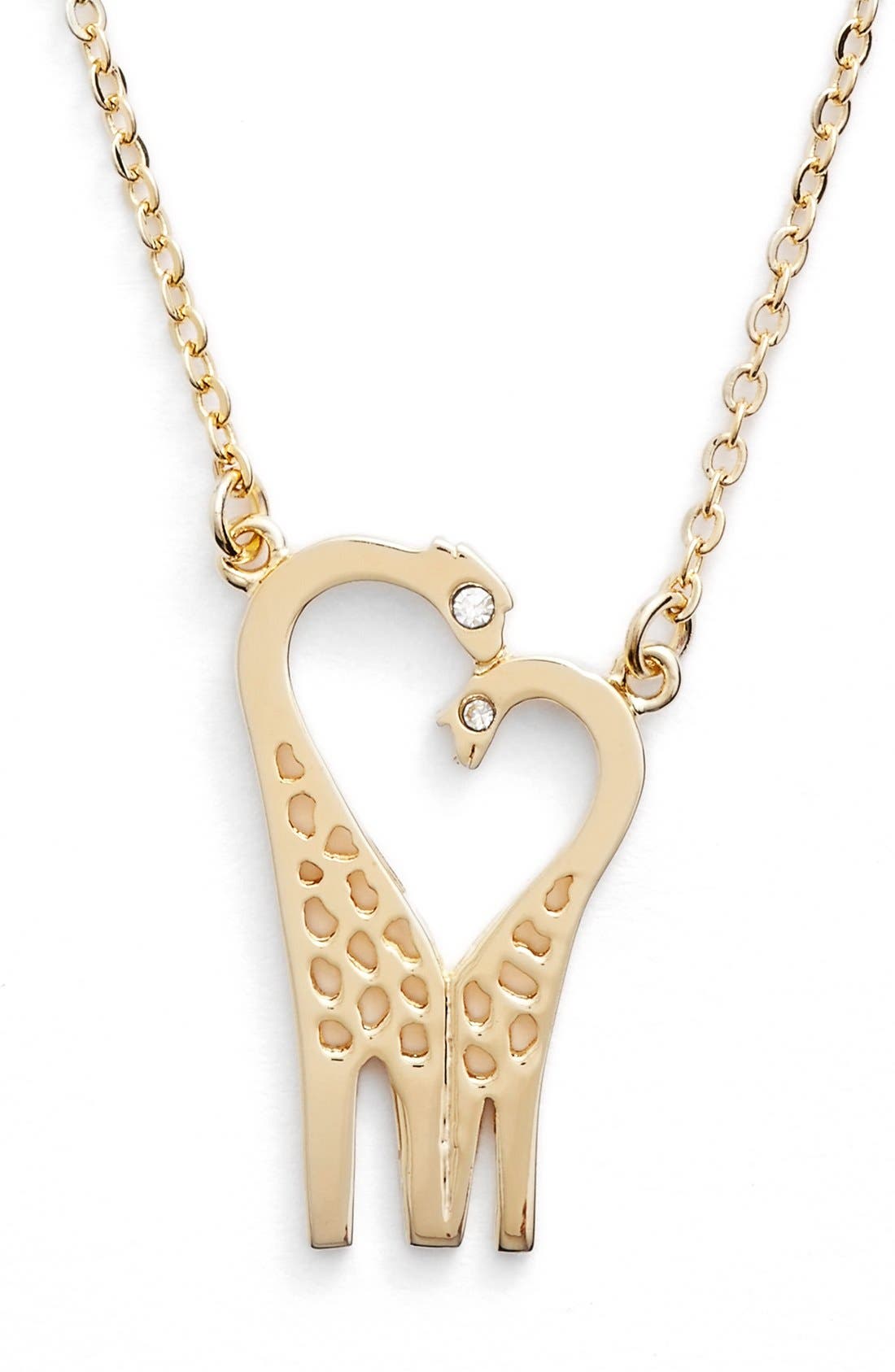 kate spade giraffe necklace