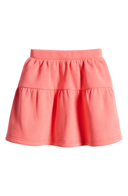 Shop Tucker + Tate Kids' Tiered Knit Skort In Coral Paradise