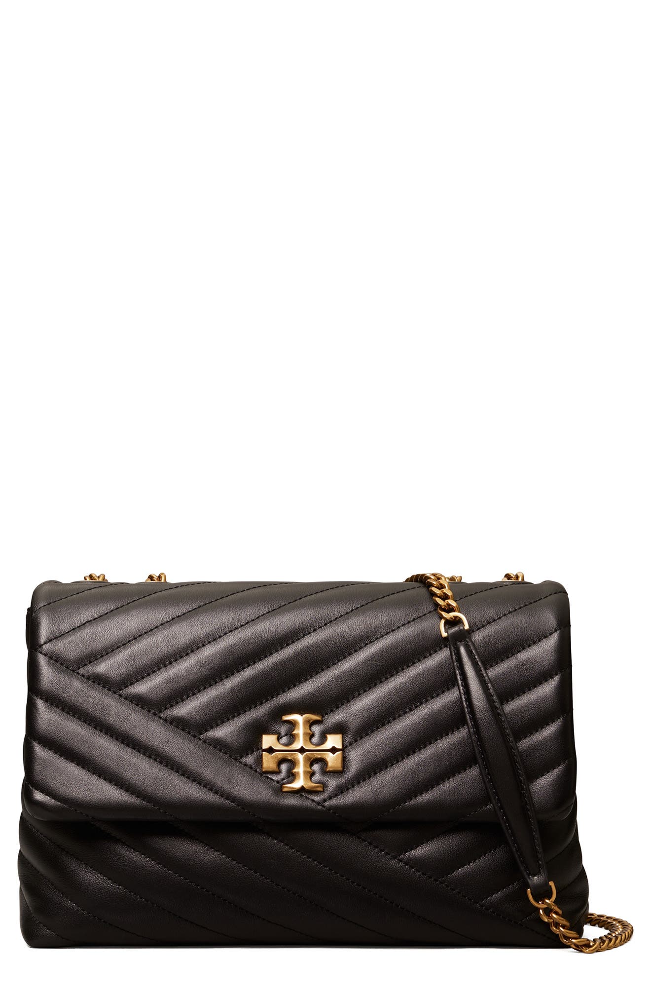 kira chevron leather crossbody bolsa tory burch