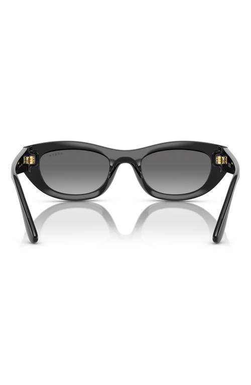 Vogue 51mm Cat Eye Sunglasses In Black