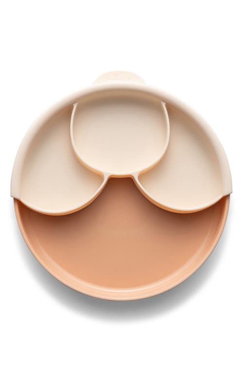 Miniware Healthy Meal Plate in Toffee/Peach at Nordstrom