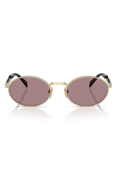 Prada Metal Pr65zs Sunglasses In Gold Brown