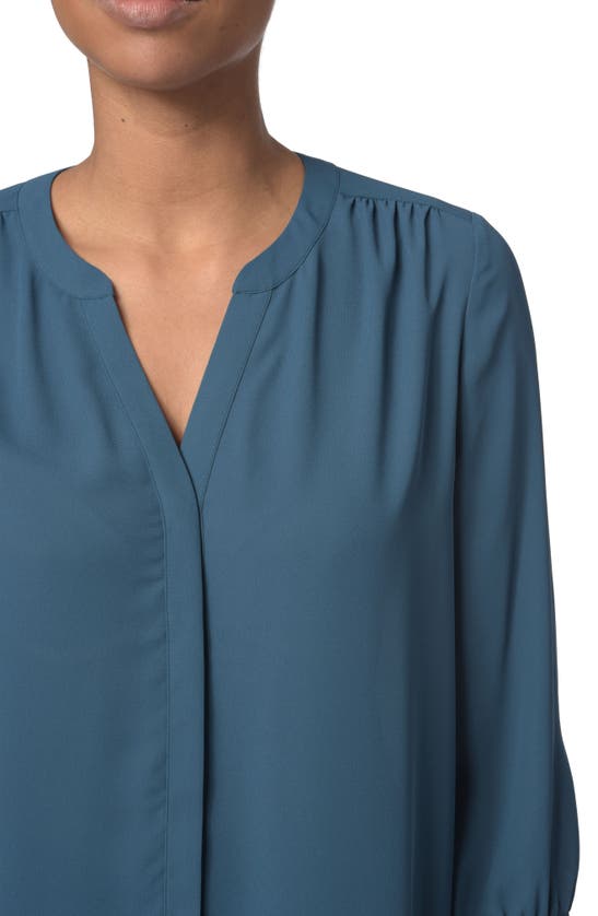 Shop Nydj Pintuck Blouse In Calle Canyon