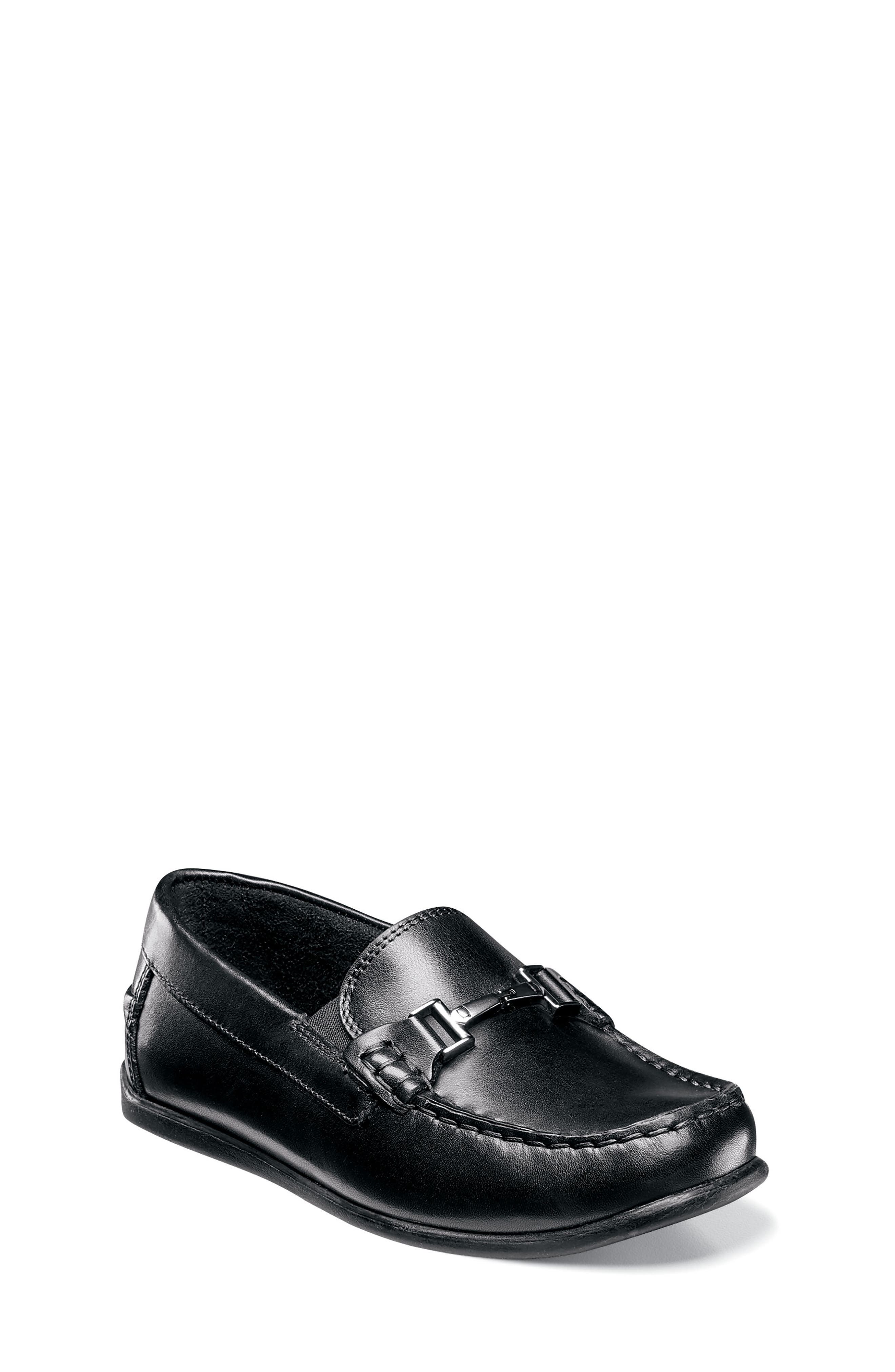 florsheim black loafers