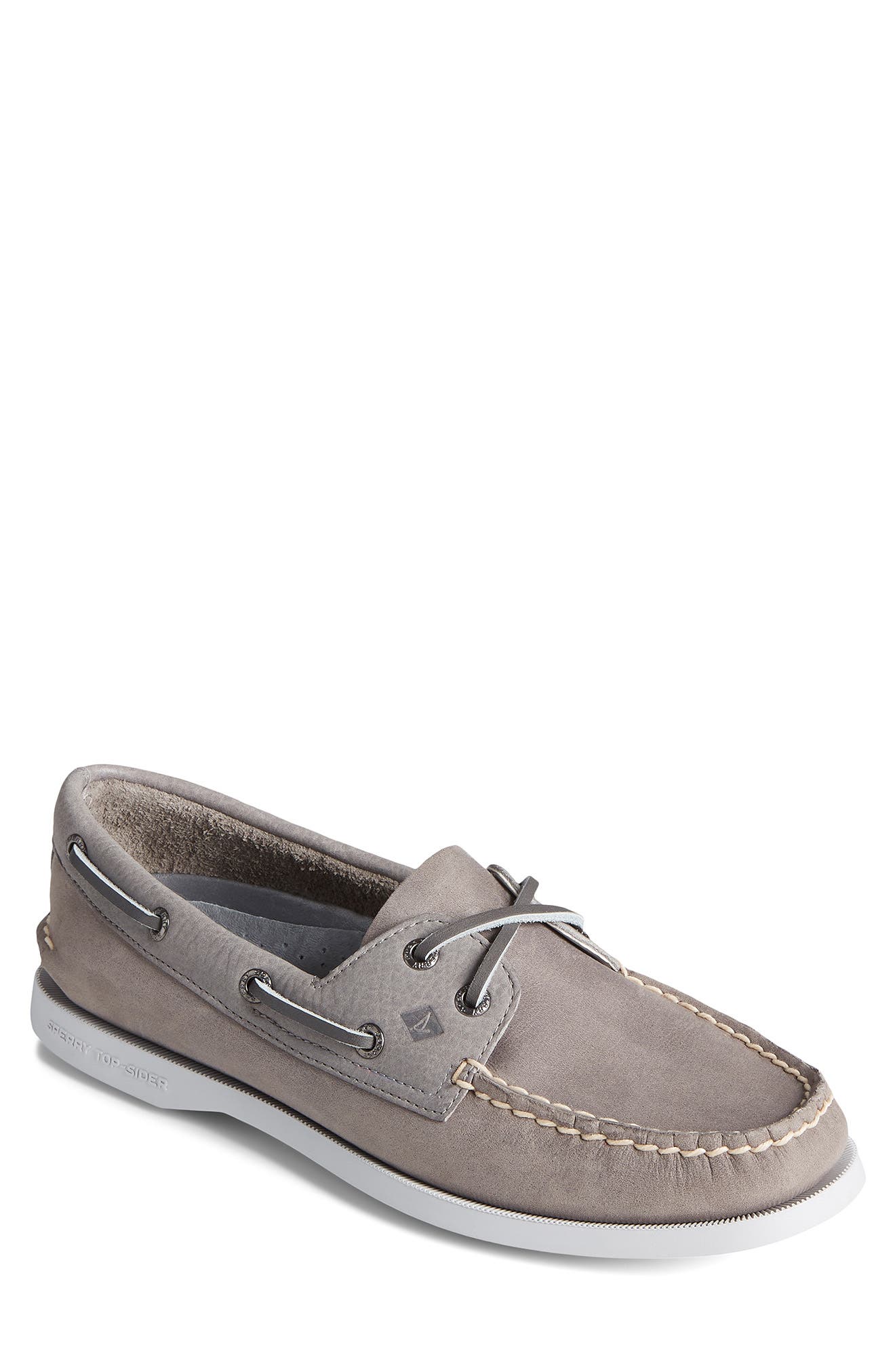 grey boat shoes womens