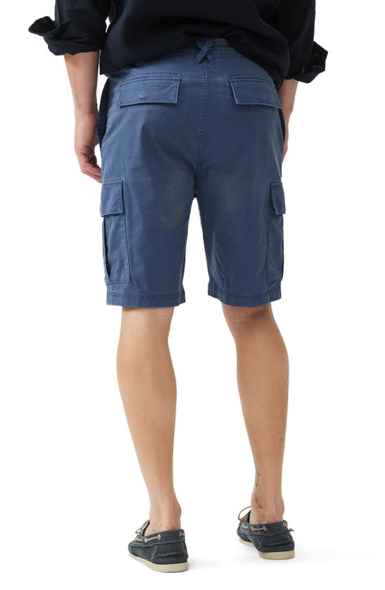 Shop Rodd & Gunn Arkles Bay Cargo Shorts In Denim