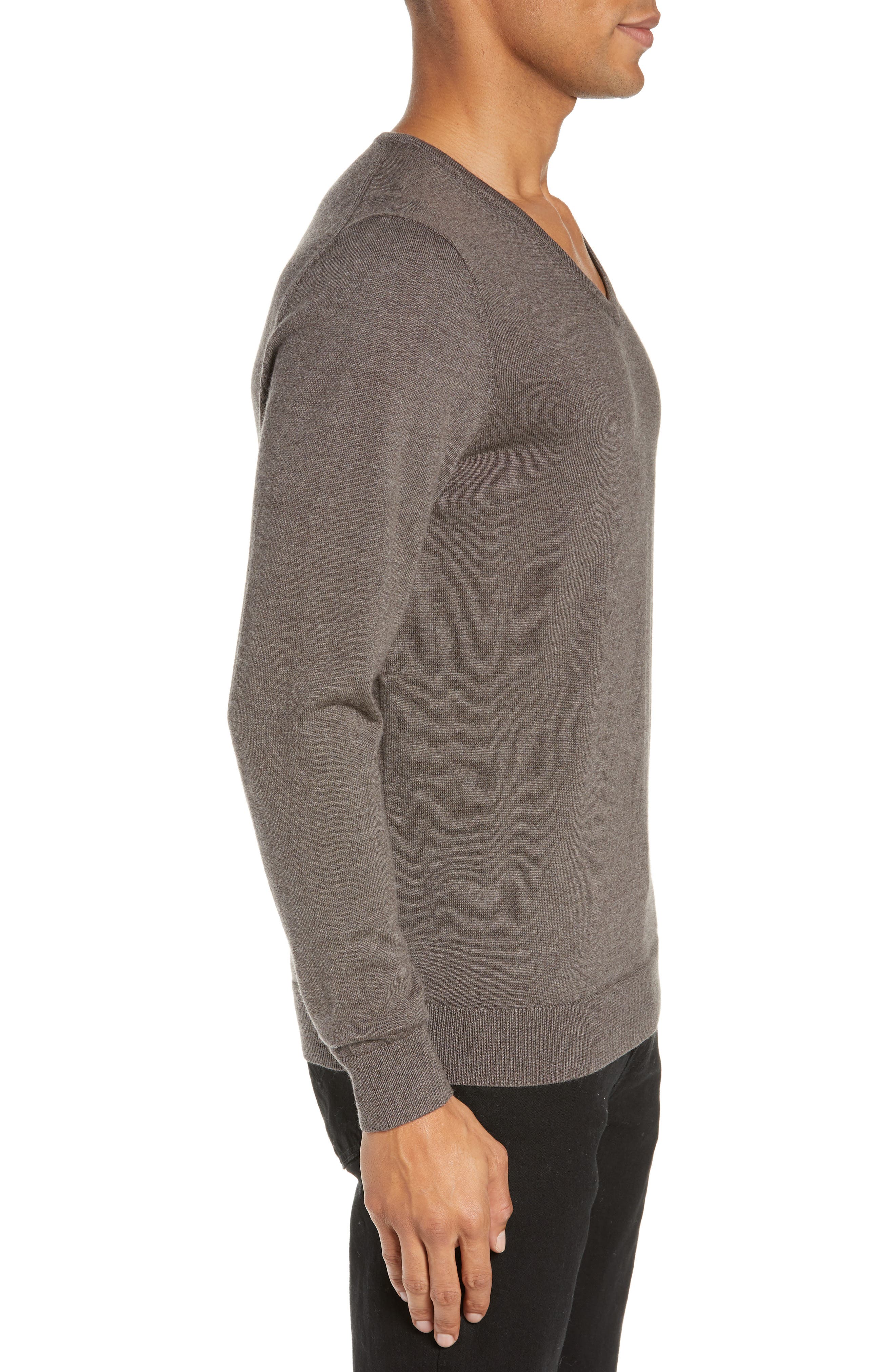 NORDSTROM MEN'S SHOP | V-Neck Merino Wool Sweater | Nordstrom Rack