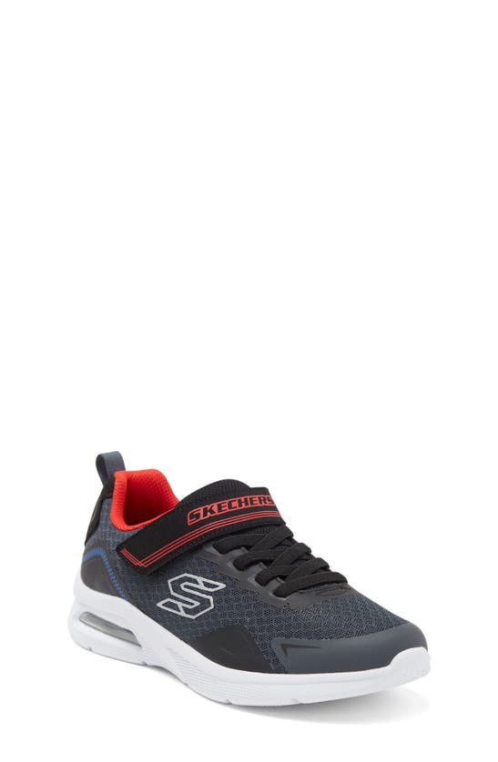 Kids' Microspec Max Sneaker In Black/ Charcoal