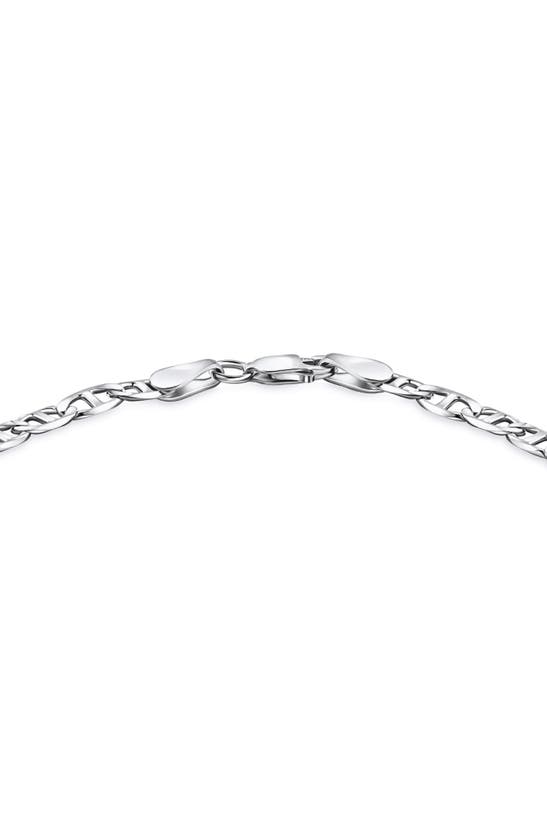 Best Silver Flat Mariner Chain Necklace In Silver