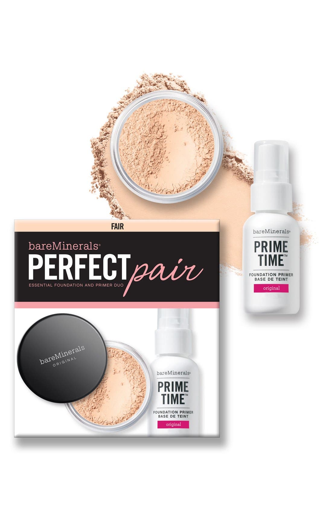 bareMinerals® 'Prime Time' Primer & Original Foundation Duo (USD 50 Value) Nordstrom