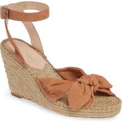 Loeffler Randall Tessa Espadrille Wedge Sandal, Pink