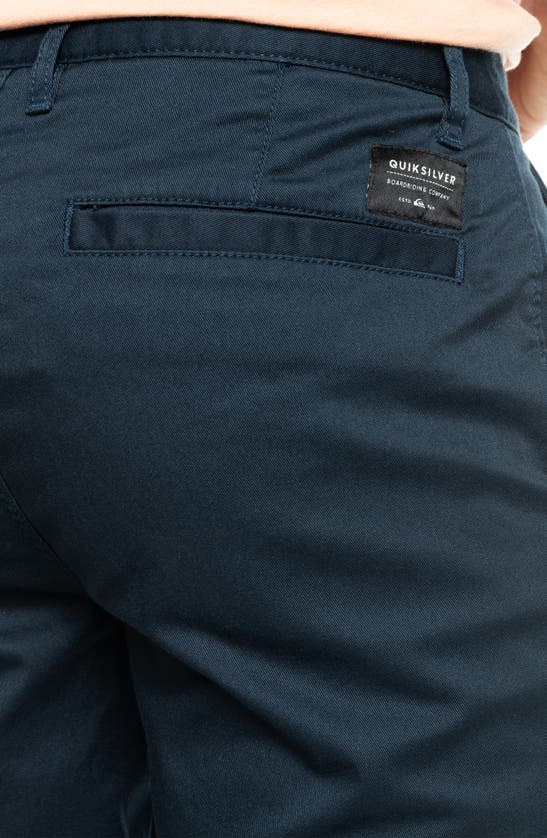 Shop Quiksilver Everyday Union Stretch Shorts In Navy Blazer