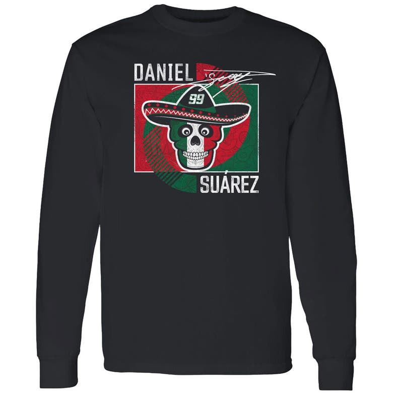 Shop Trackhouse Racing Team Collection Black Daniel Suarez  Vivo Long Sleeve T-shirt
