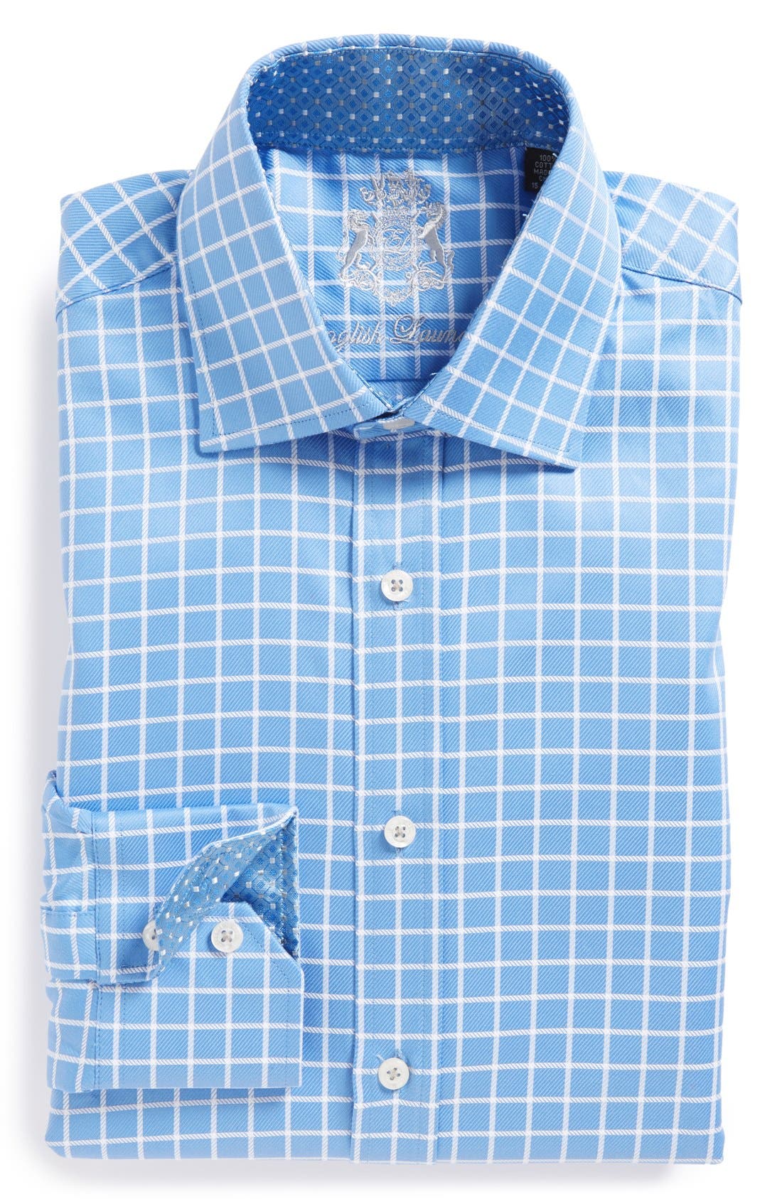 English Laundry Trim Fit Check Dress Shirt Nordstrom