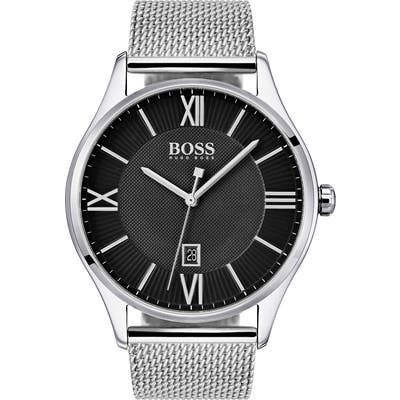 Boss Governor Mesh Strap Watch, 4m