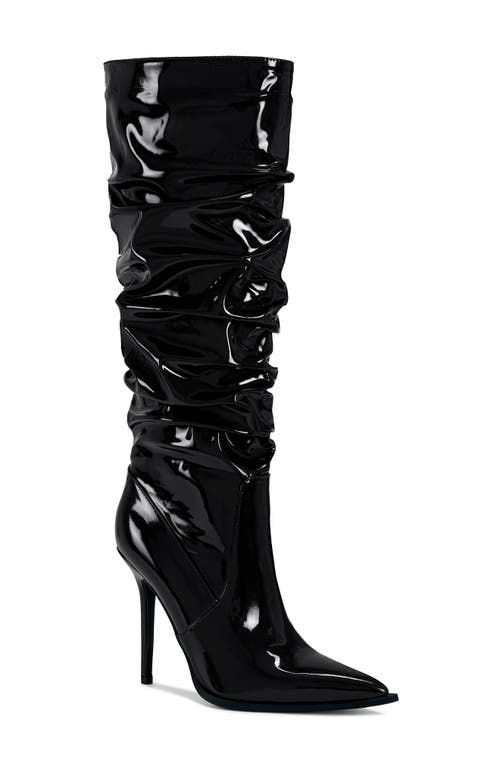 Shop Azalea Wang Mitica Knee High Boot In Black