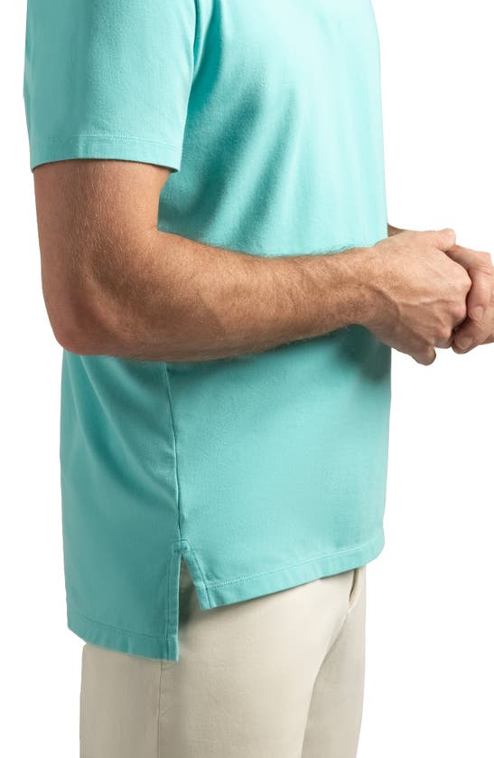 Shop Hypernatural Pinehurst Classic Fit Cotton Blend Golf Polo In Bermuda