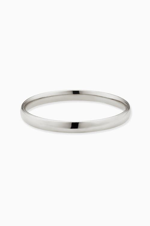 Shop Oradina 14k Gold Forever Band Stack Ring In White Gold