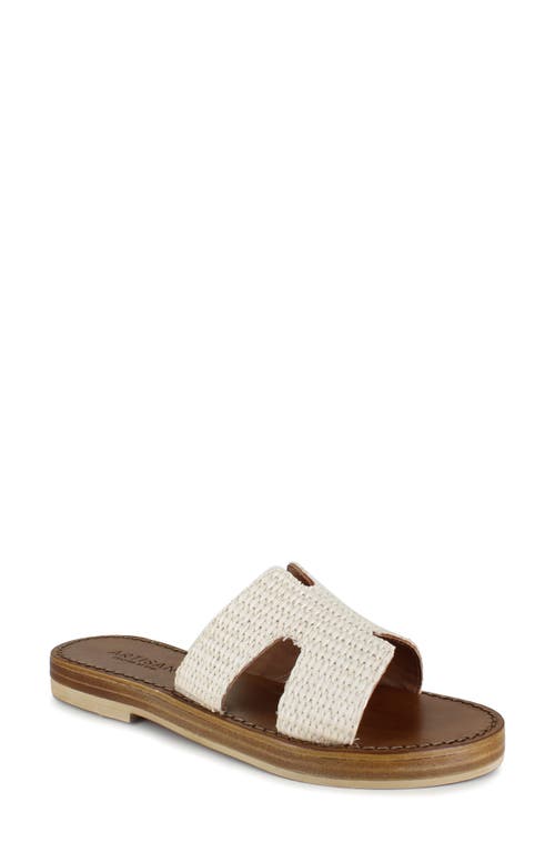 Shop Artisan Crafted By Zigi Kolinna Slide Sandal In White