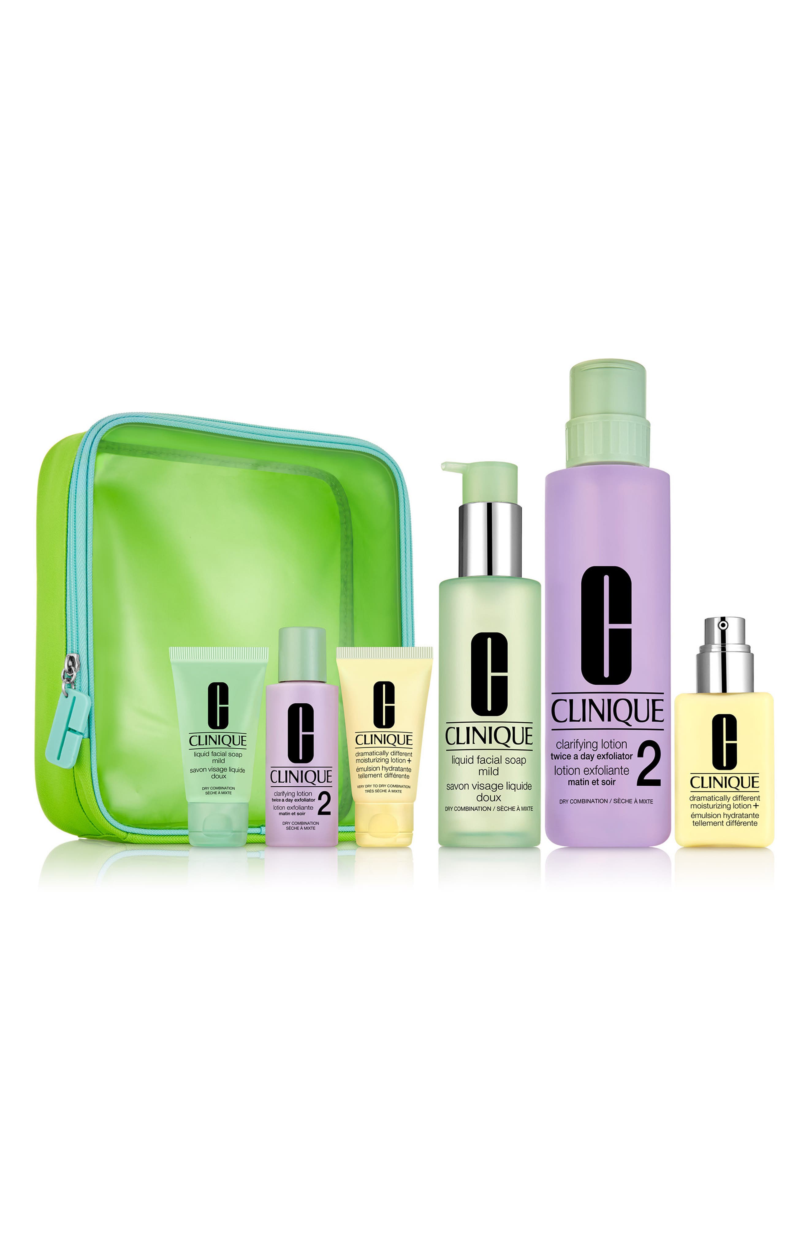 UPC 020714102449 product image for Clinique Great Skin Everywhere 3-Step Skin Care Set For Dry Skin | upcitemdb.com