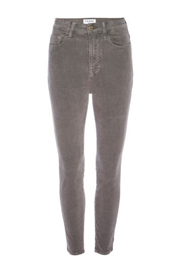 Frame Ali High Rise Slim Corduroy Pants Hautelook