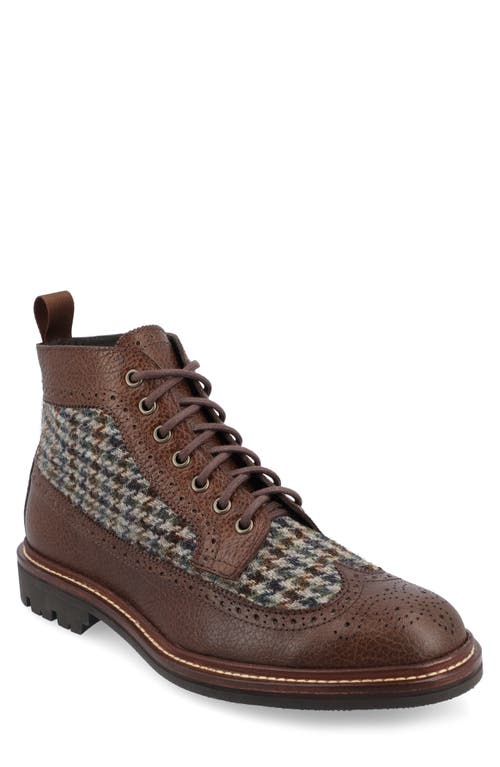 TAFT The Boston Longwing Boot Chocolate at Nordstrom,