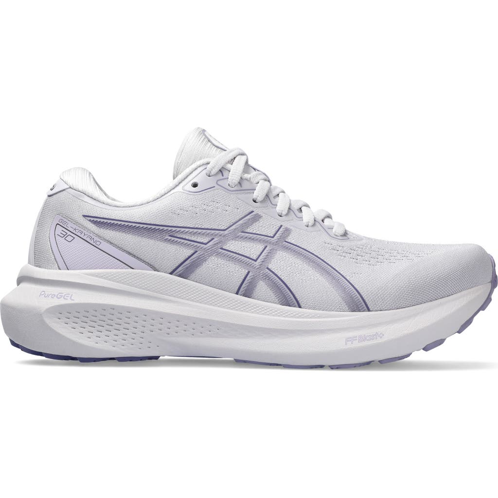 Asics Women's Gel Kayano 25 Running Shoes - B/medium Width In Lilac Hint/ash Rock In Lilac Hint/ash Rock