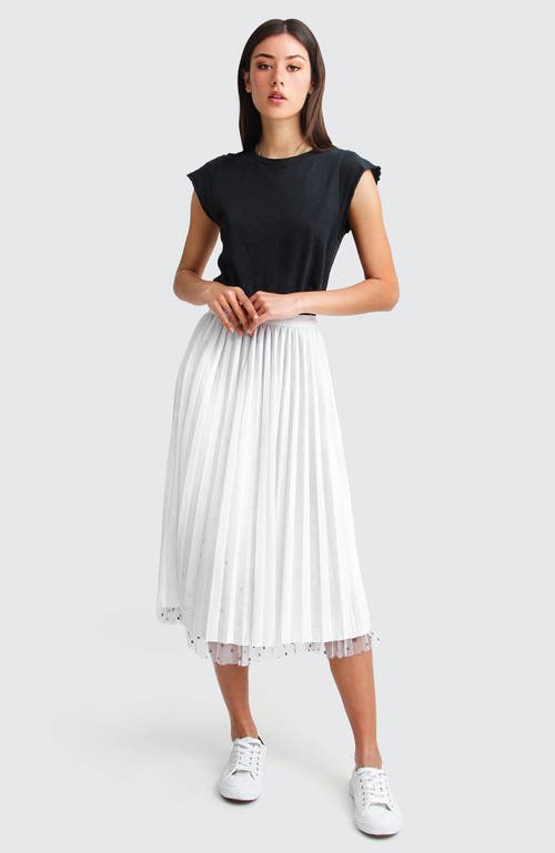 Belle & Bloom Mixed Feeling Reversible Skirt - White