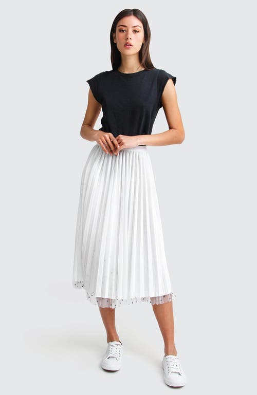 Shop Belle & Bloom Mixed Feeling Reversible Skirt In White