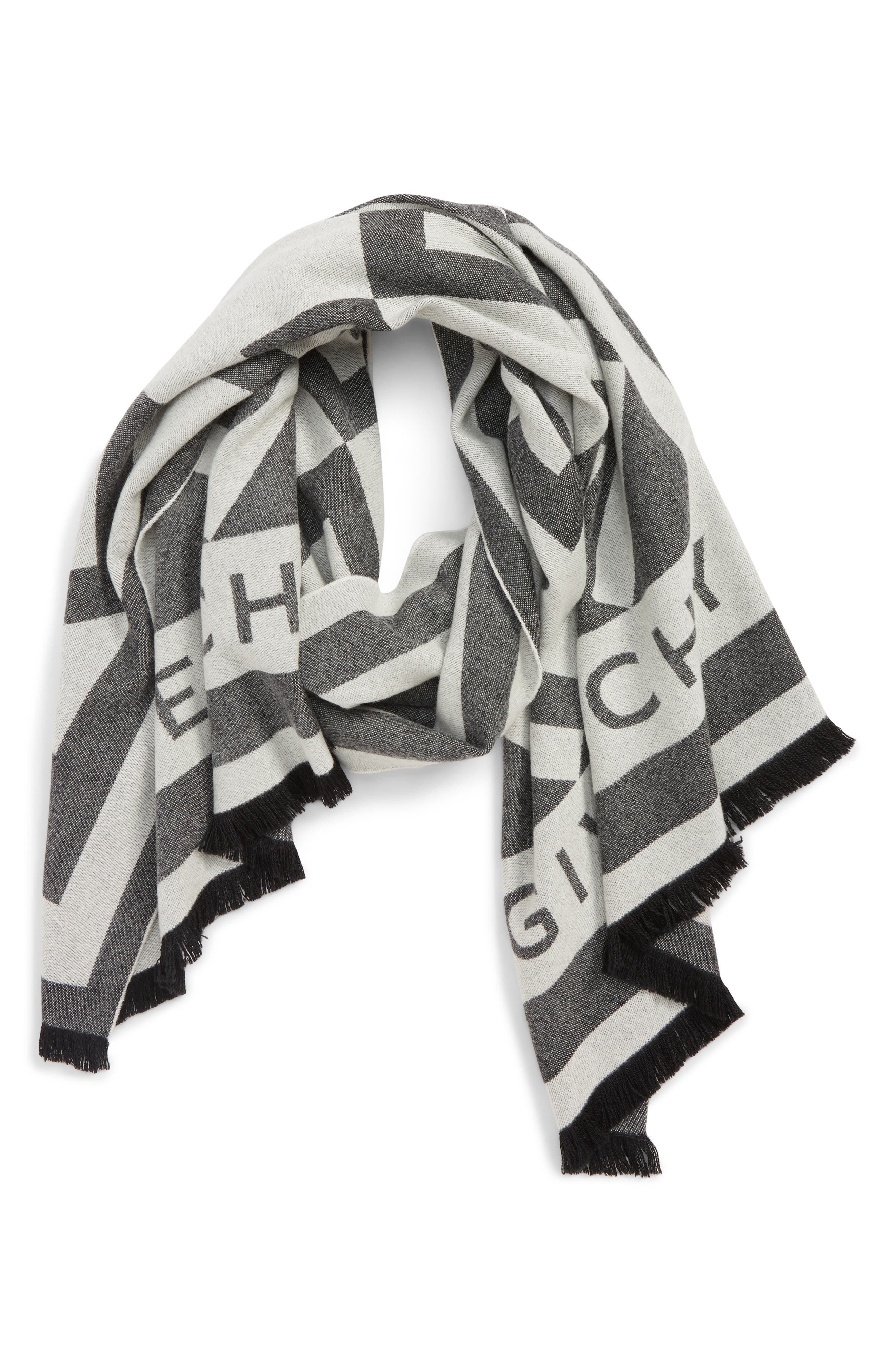 Givenchy Nouveau G Wool & Cashmere Scarf Nordstrom