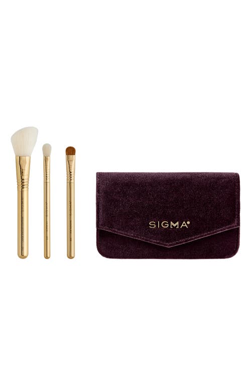 Sigma Beauty Elite Essential Brush Set USD $50 Value