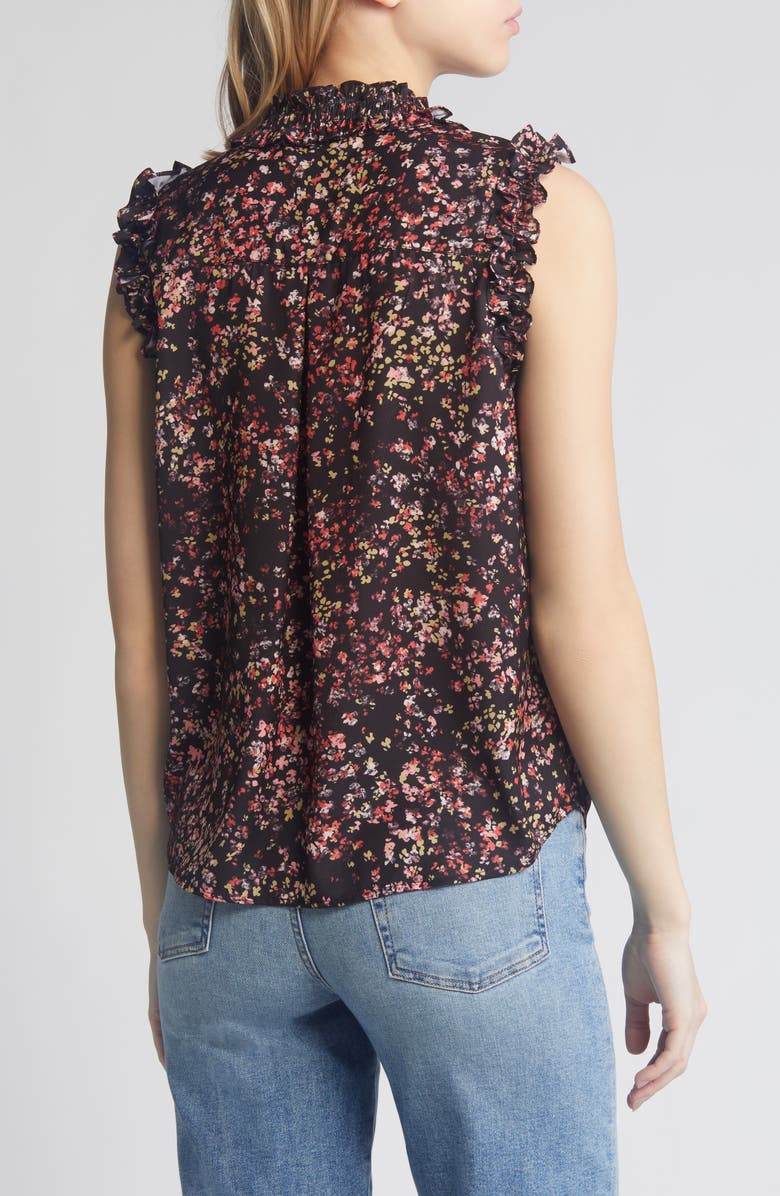 Wit & Wisdom Ruffle Edge Sleeveless Top | Nordstrom