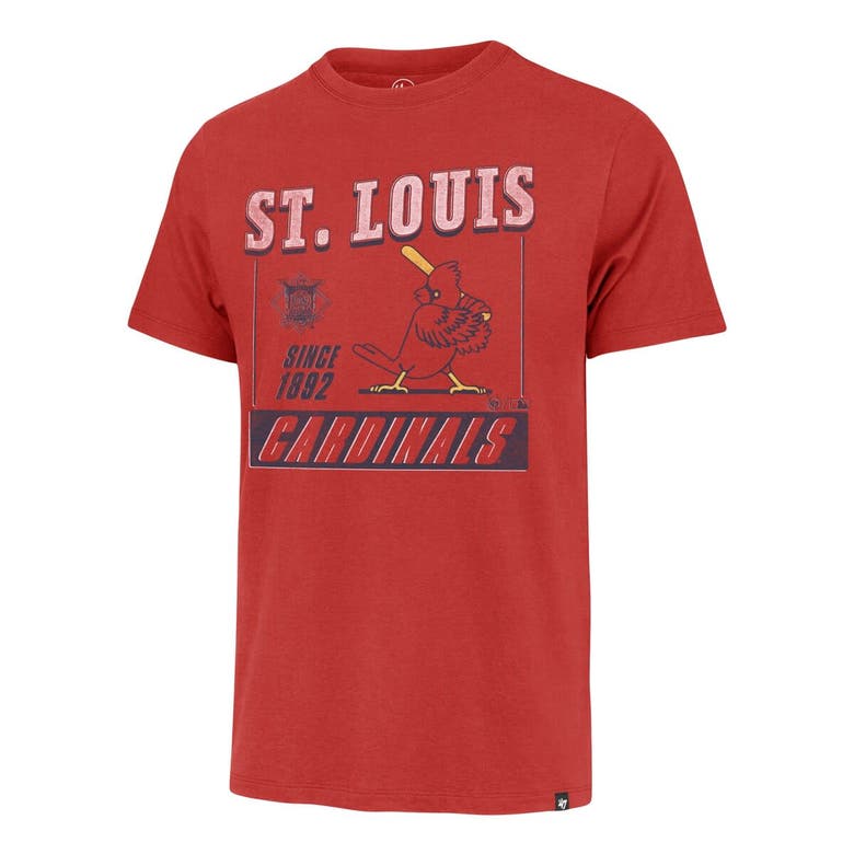 Shop 47 ' Red St. Louis Cardinals Outlast Franklin T-shirt