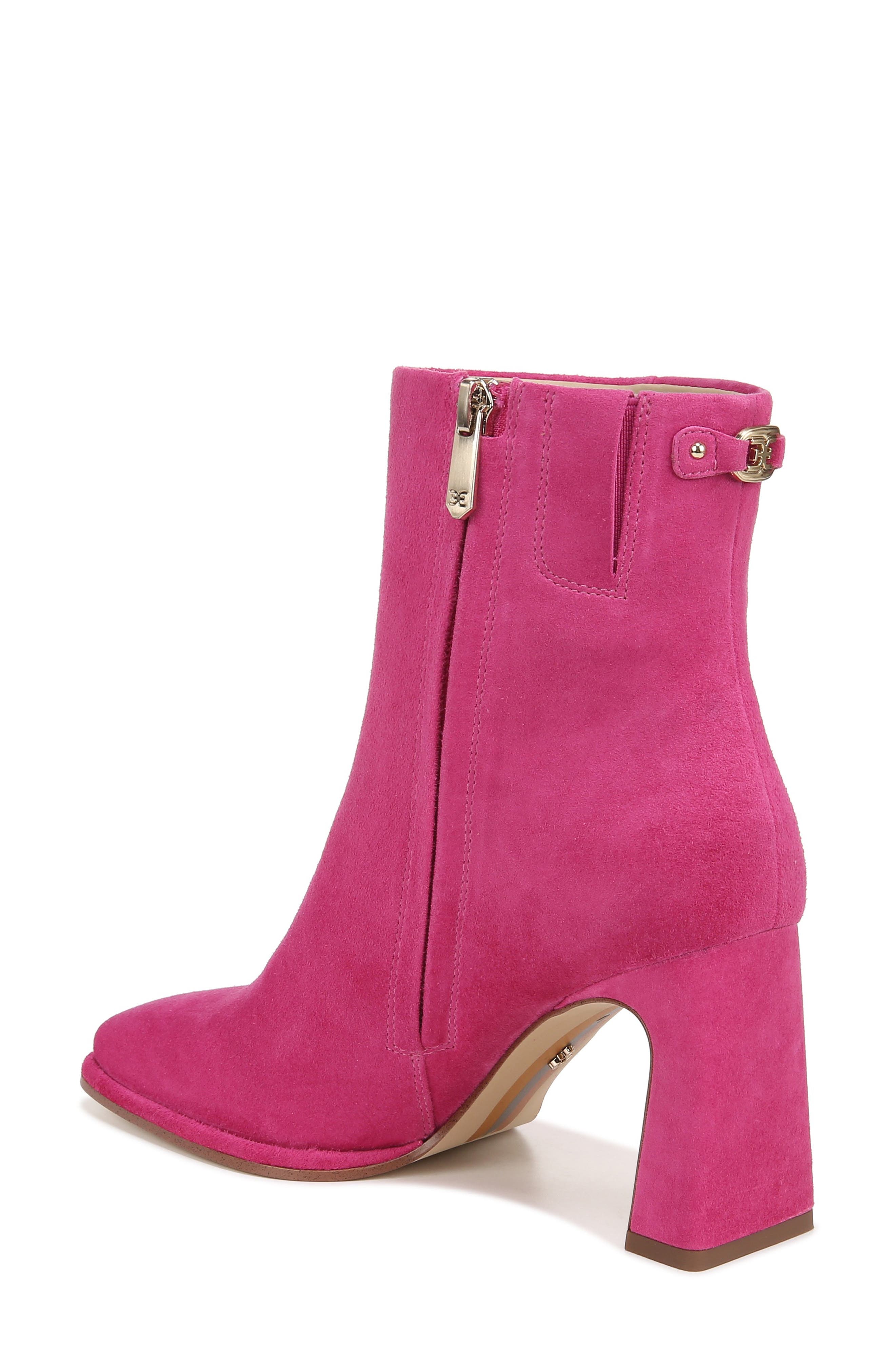 Sam Edelman Irie Bootie in Bright Dahlia | Smart Closet