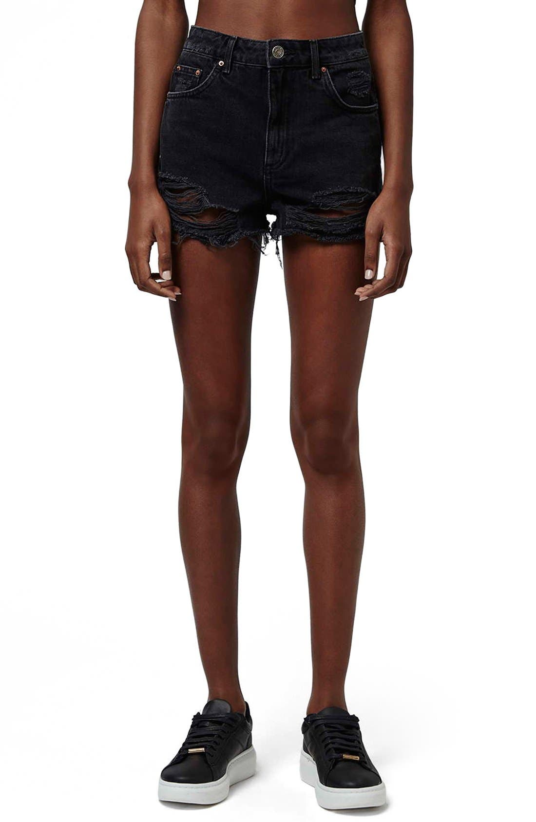 topshop ripped shorts