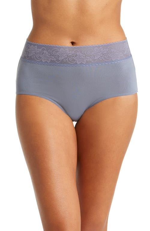 Wacoal Comfort Touch Briefs in Folkstone Gray