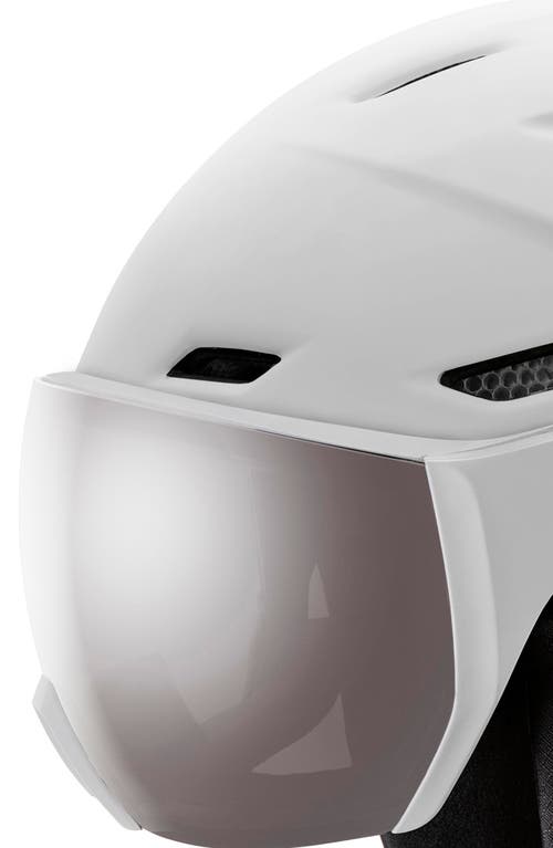 Shop Smith Survey Snow Helmet With Mips In Matte White/platinum