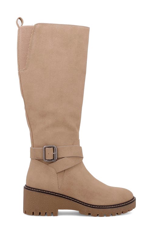 Shop Mia Kathleen Tall Boot In Sand