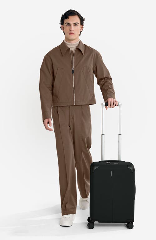 Maison De Sabre The Carry-on Suitcase In Black Caviar
