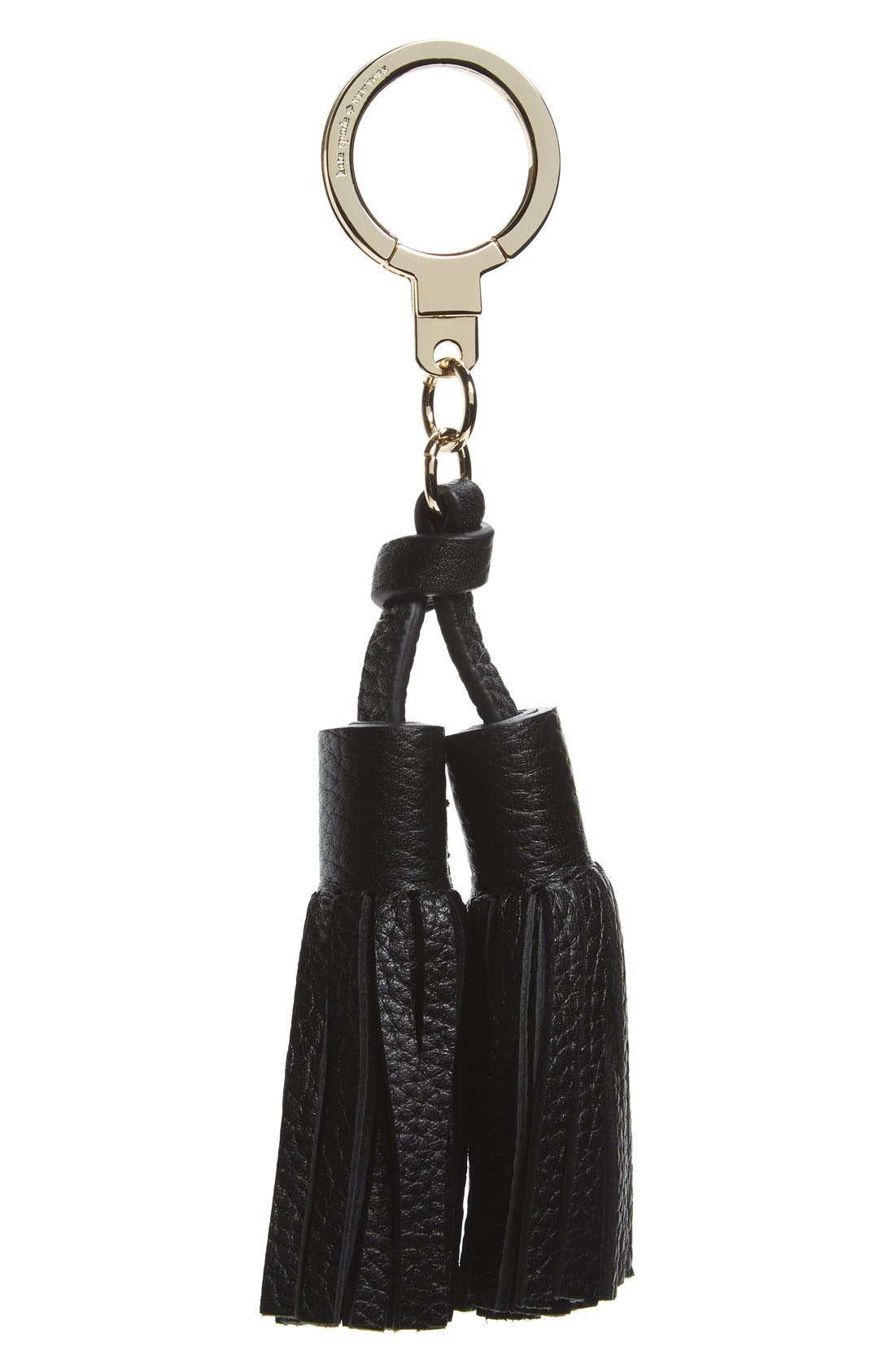 kate spade new york double tassel leather bag charm Nordstrom