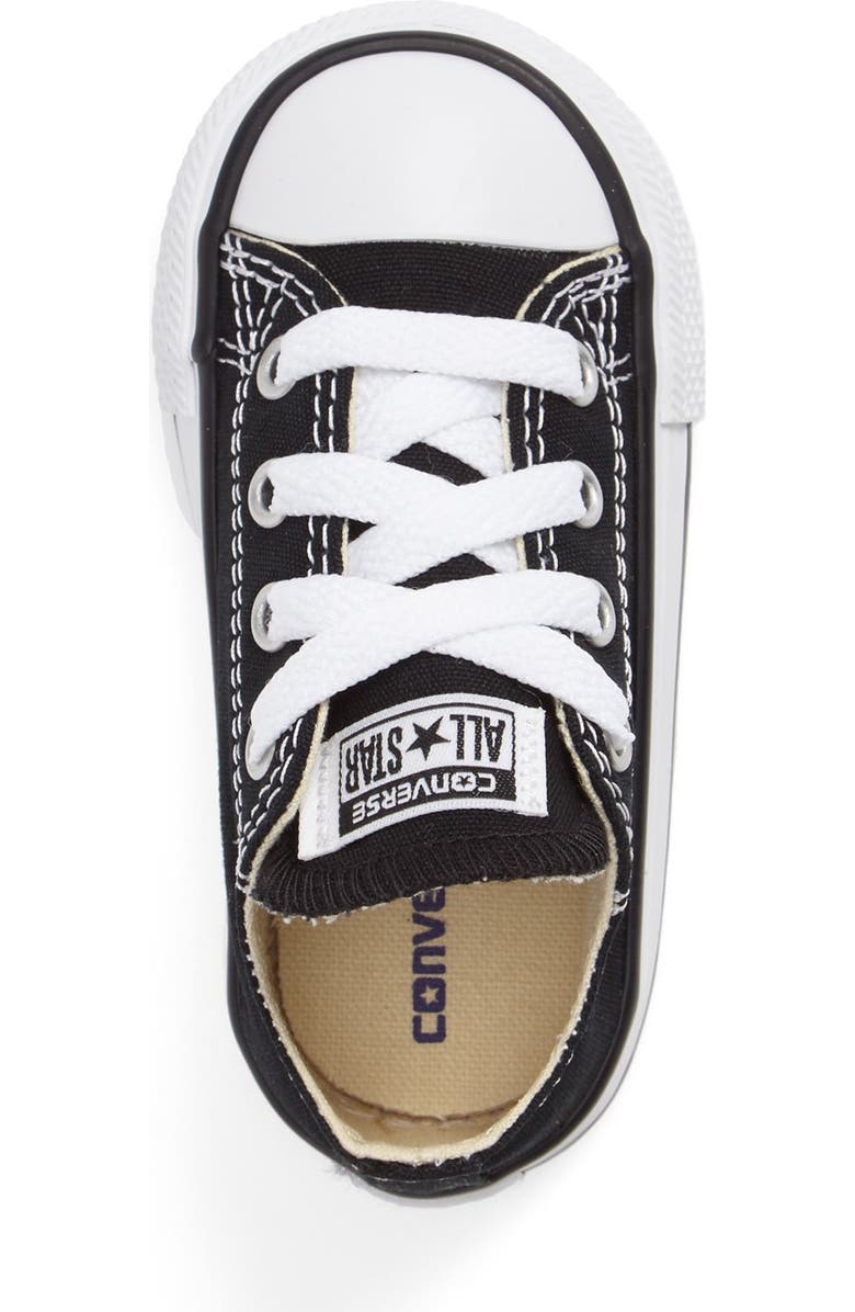 Converse Chuck Taylor<sup>®</sup> Low Top Sneaker, Alternate, color, Black
