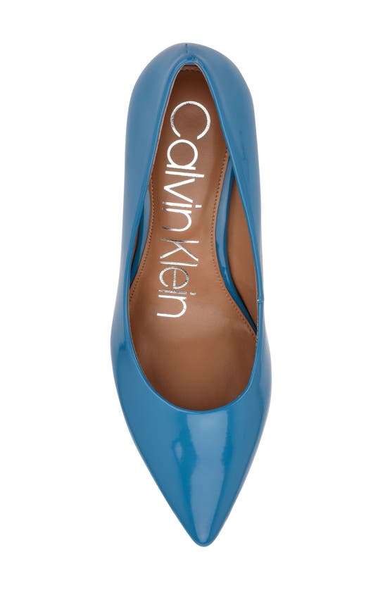 Calvin Klein Women's Gayle Pumps Women's Shoes In Sky Blue | ModeSens